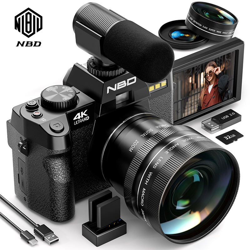 Korean Girl Lifestyle - NBD S100F 48MP 4K Digital Camera