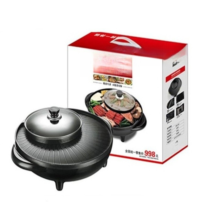 1600W Electric Multi-Cooker wi – обзор и цена Korean Bbq Grill