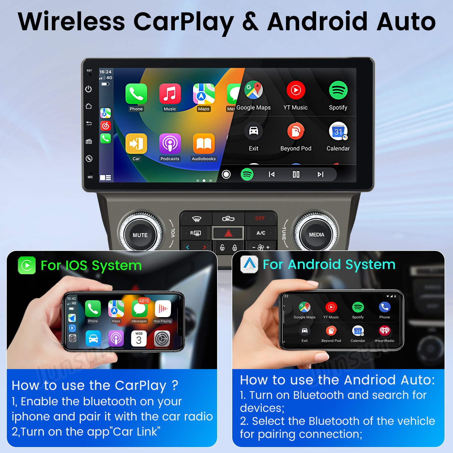 Junsun AI Voice Car Stereo Rad – обзор и цена Korean Lifestyle Products