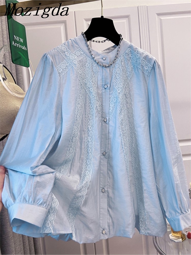 Oversize Spring Lace Round Nec – обзор и цена Korean Lifestyle