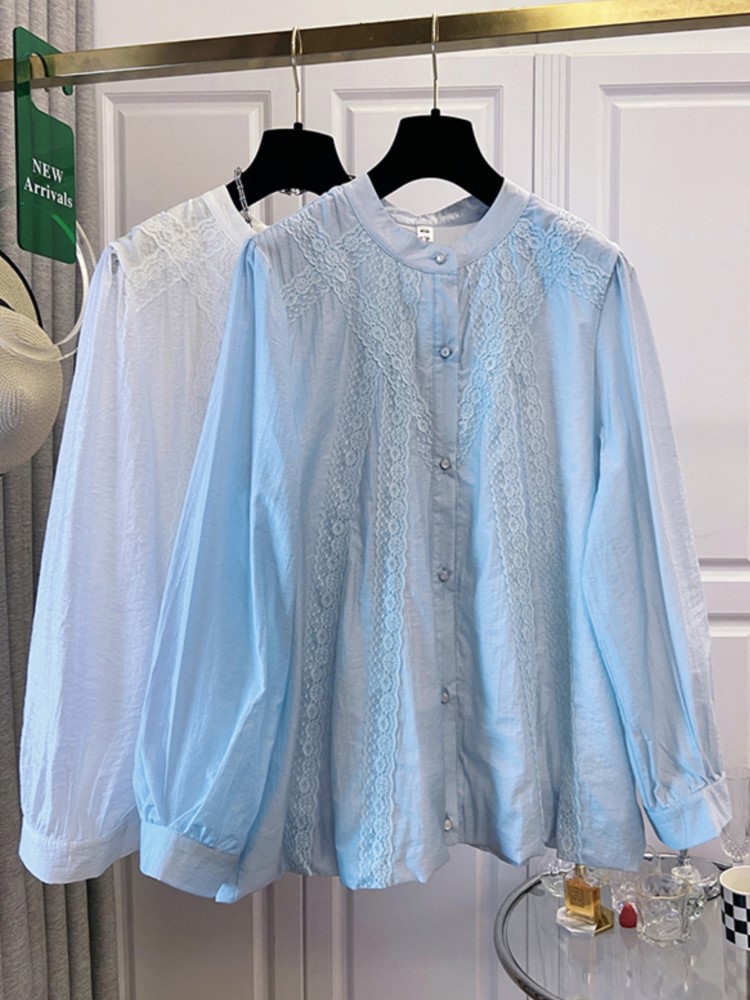 Oversize Spring Lace Round Nec – обзор и цена Korean Lifestyle
