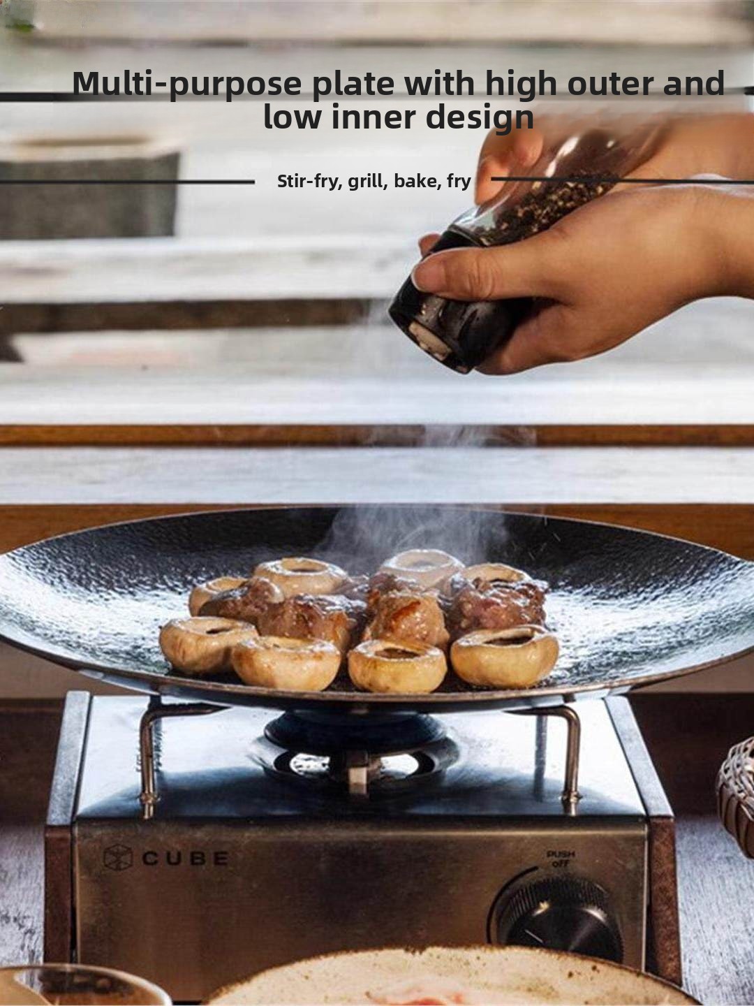 Outdoor Cast Iron Charcoal Gri – обзор и цена Korean Bbq Grill