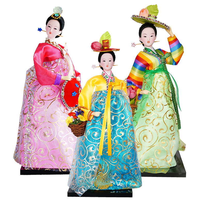 30 CM Korean National Doll Wed – обзор и цена Korean Lifestyle Movie