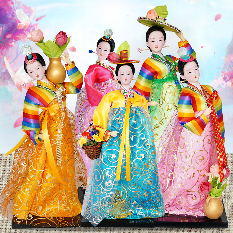 30 CM Korean National Doll Wed – обзор и цена Korean Lifestyle Movie