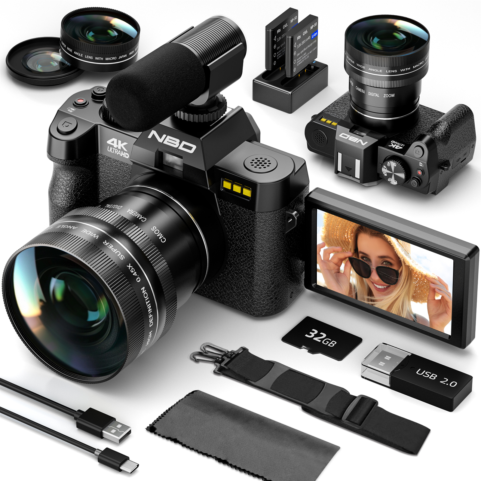 NBD 48MP 4K Digital Camera S10 – обзор и цена Korean Girl Lifestyle