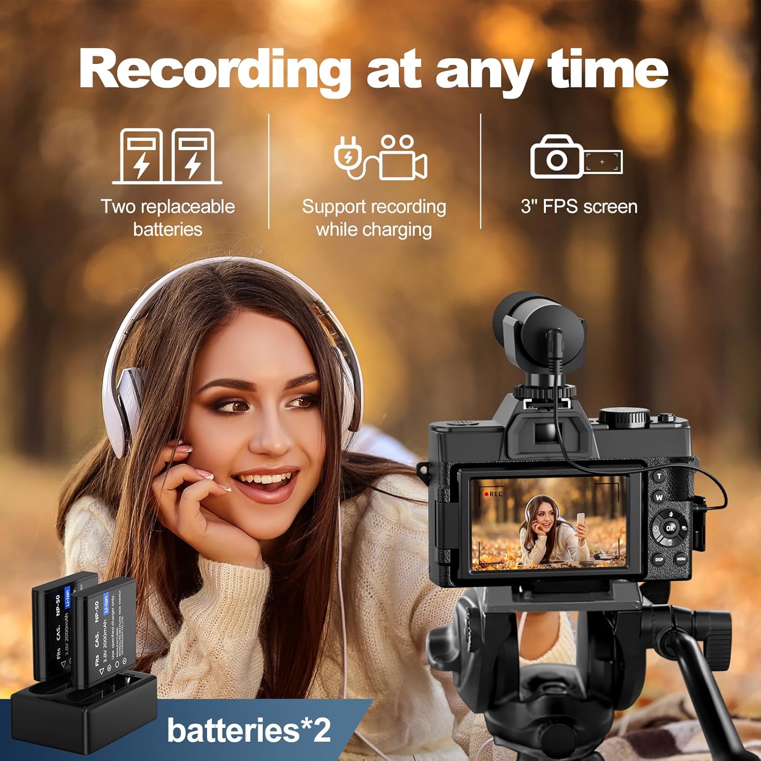 NBD 48MP 4K Digital Camera S10 – обзор и цена Korean Girl Lifestyle