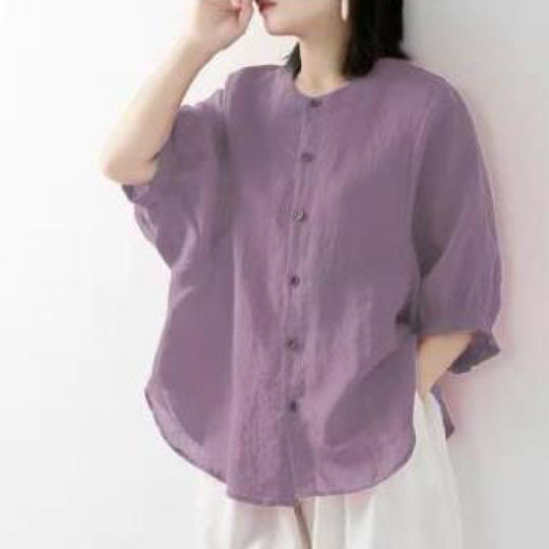 Cotton and linen shirt women's – обзор и цена Korean Lifestyle