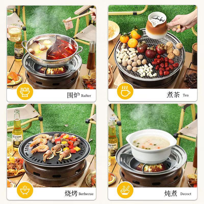 Portable Charcoal Grill Set fo – обзор и цена Korean Bbq Grill