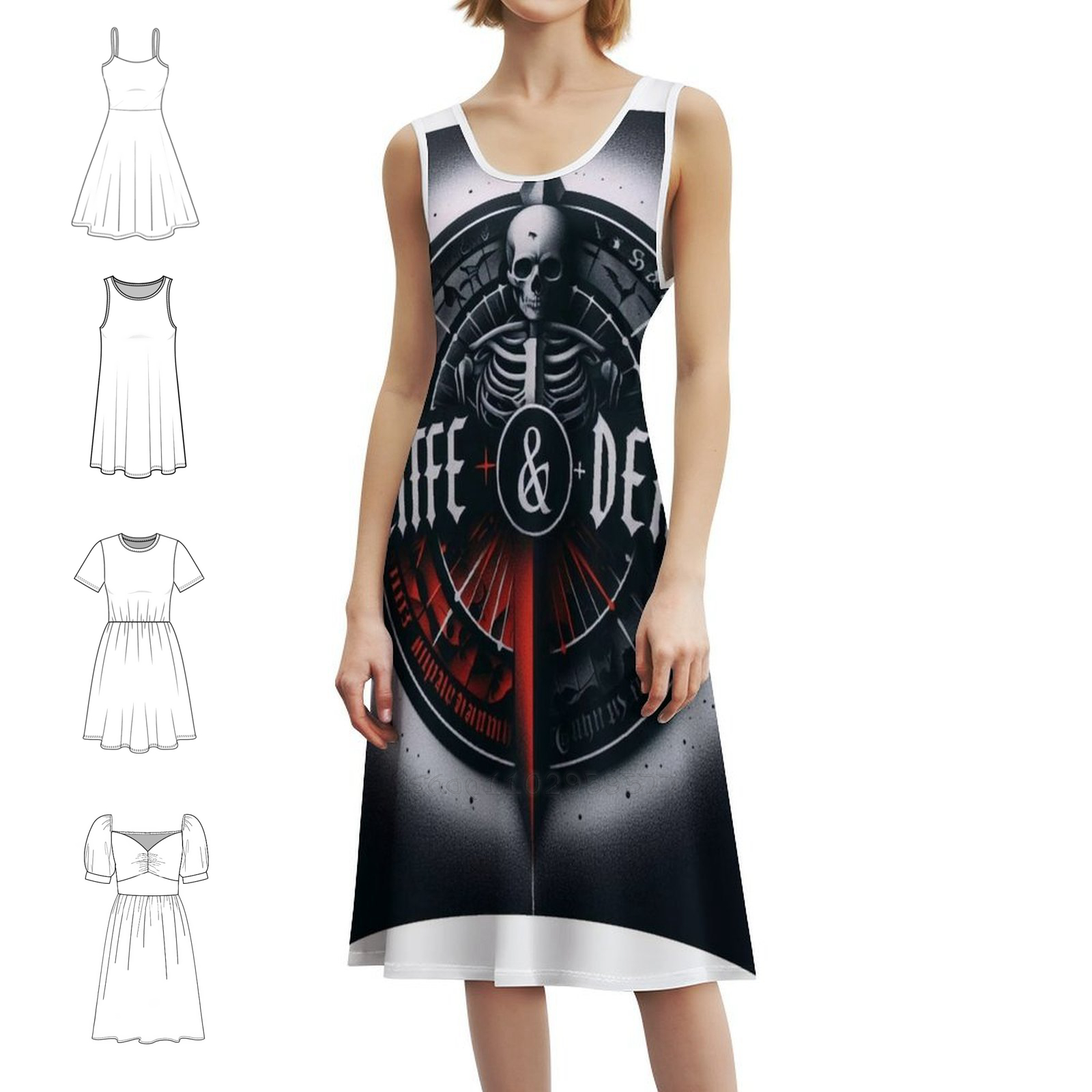 Death Korean Style Casual Dres – обзор и цена Korean Lifestyle