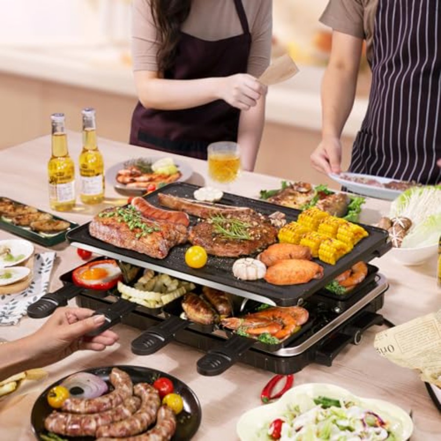 Raclette Table Grill, Indoor G – обзор и цена Korean Bbq Grill