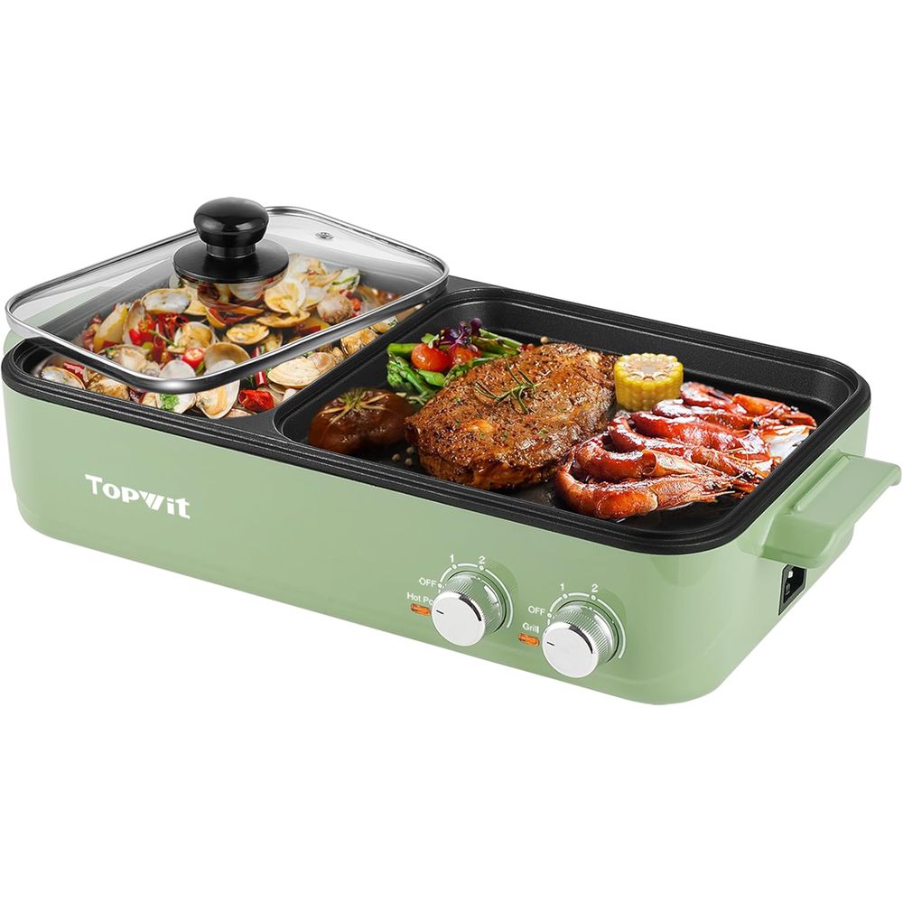 Hot Pot Electric with Grill, 2 – обзор и цена Korean Bbq Grill