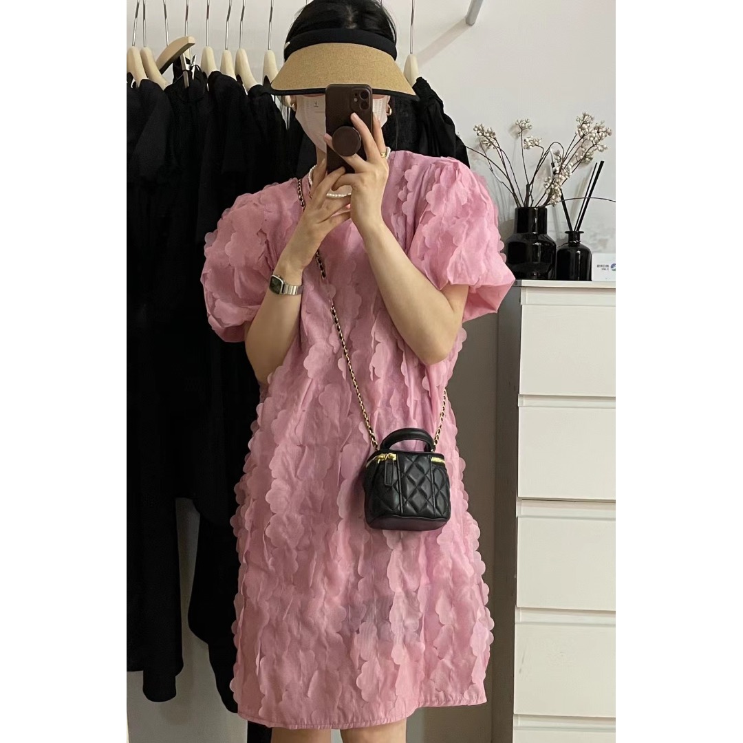 Floral Bubble Sleeve Dress Kor – обзор и цена Korean Lifestyle & Kids Boutique Photos