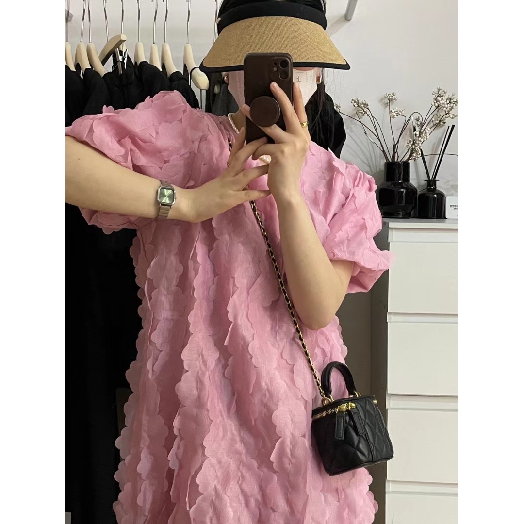 Floral Bubble Sleeve Dress Kor – обзор и цена Korean Lifestyle & Kids Boutique Photos
